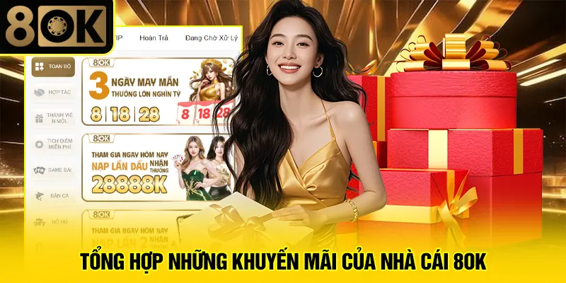 Trang Chủ 11 Tổng hợp những khuyến mãi của nhà cái 8OK