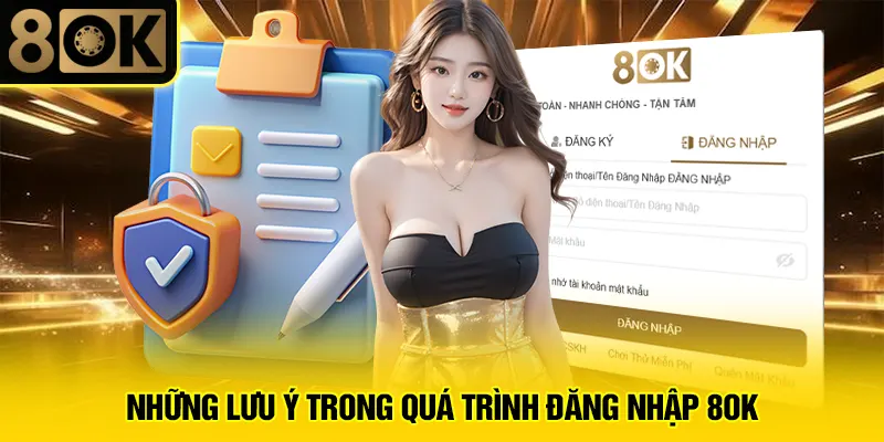 Đăng Nhập 8OK 3 Những lưu ý trong quá trình đăng nhập 8OK