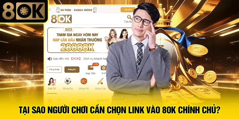 Link Vào 8OK 2 Tại sao người chơi cần chọn link vào 8OK chính chủ?